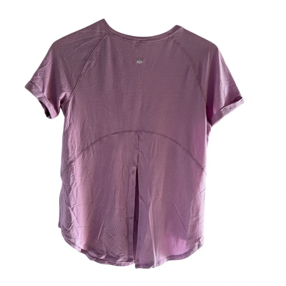 Lululemon open tie back t-shirt